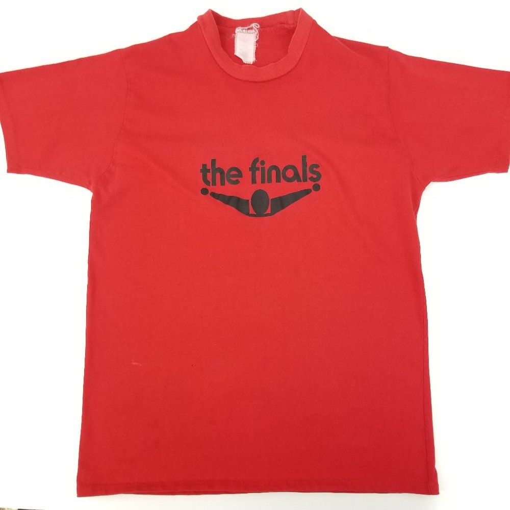 Vtg The Finals Competition Swimwear Mens XL Single Stitch Union Made Thrashed
